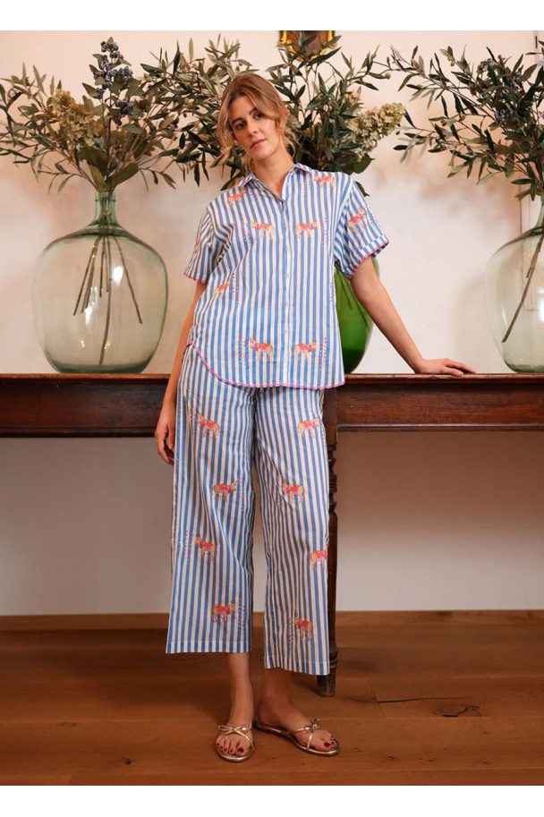 NIMO WITH LOVE FIG BLOUSE DONKEY