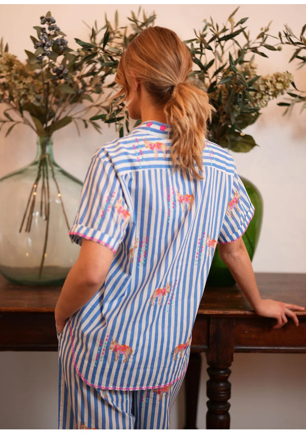 NIMO WITH LOVE FIG BLOUSE DONKEY