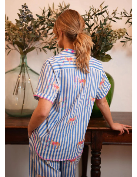 NIMO WITH LOVE FIG BLOUSE DONKEY