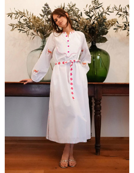 NIMO WITH LOVE HELLEBORE KAFTAN DONKEY