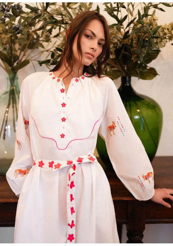 NIMO WITH LOVE HELLEBORE KAFTAN DONKEY