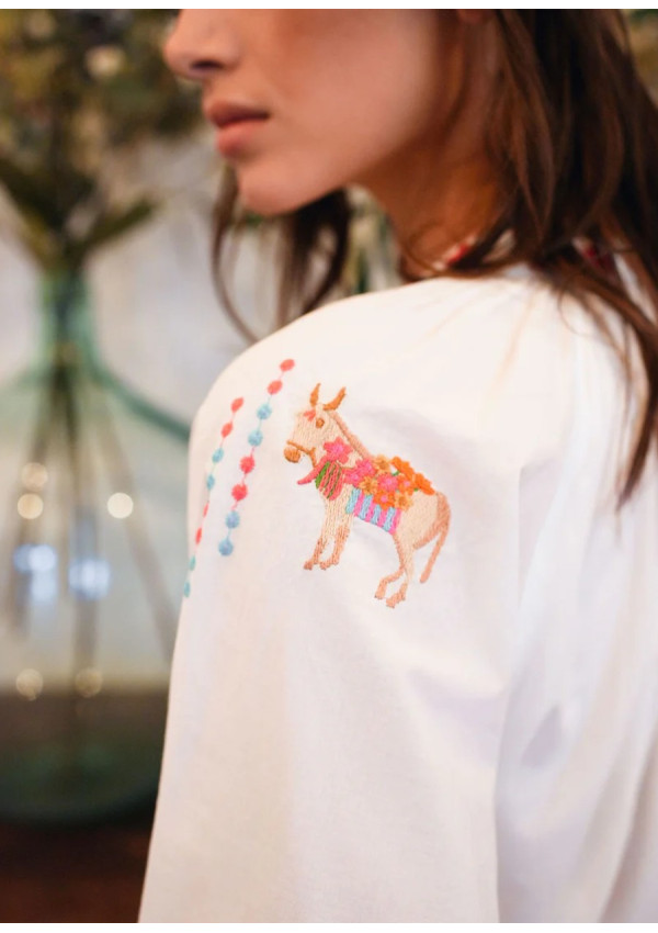 NIMO WITH LOVE HELLEBORE KAFTAN DONKEY