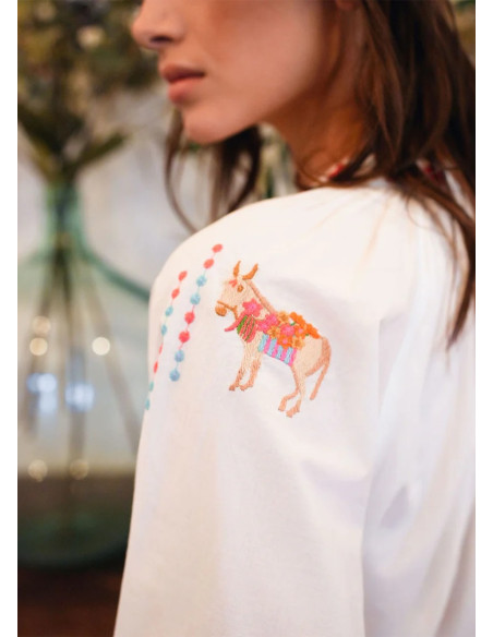 NIMO WITH LOVE HELLEBORE KAFTAN DONKEY