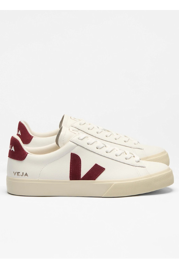 VEJA CAMPO EXTRA WHITE GRENAT