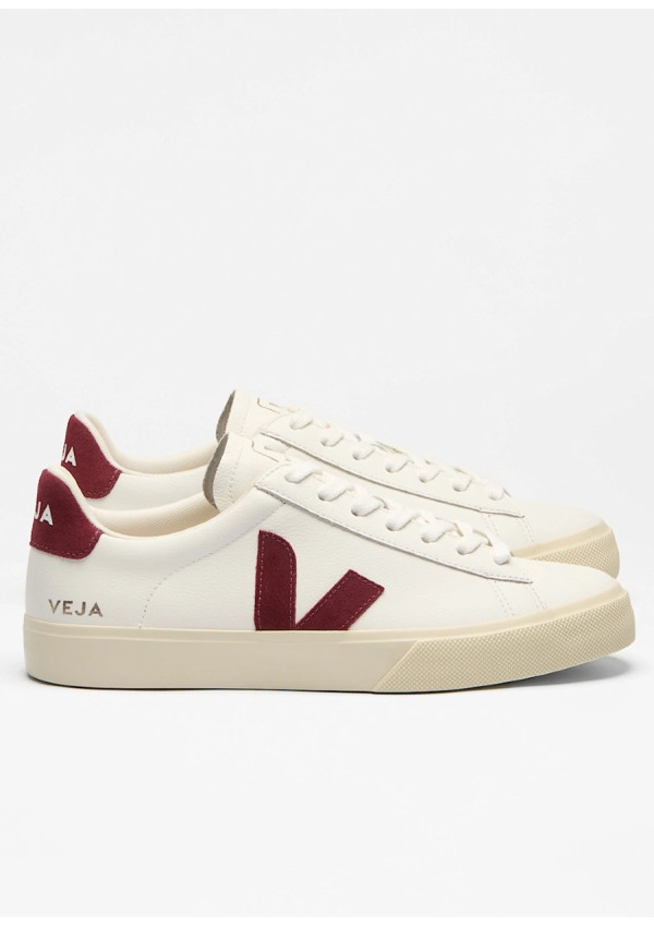 VEJA CAMPO EXTRA WHITE GRENAT