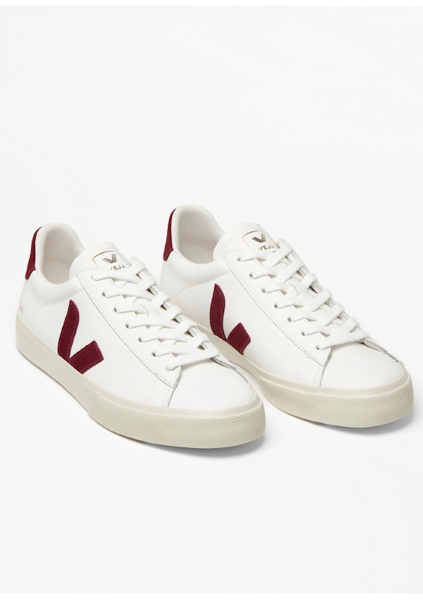 VEJA CAMPO EXTRA WHITE GRENAT