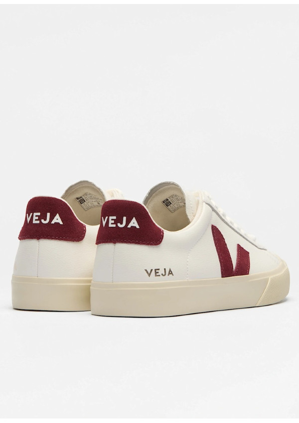 VEJA CAMPO EXTRA WHITE GRENAT