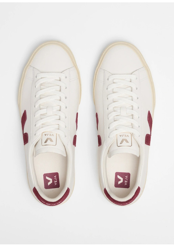 VEJA CAMPO EXTRA WHITE GRENAT
