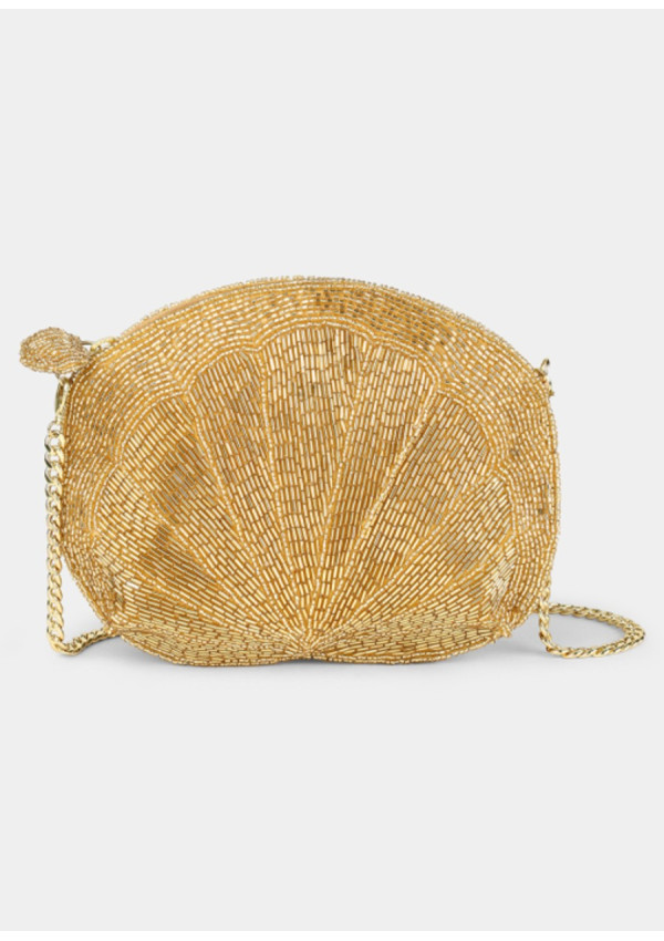 OLIVIA DAR VENUS SLING BAG GOLD