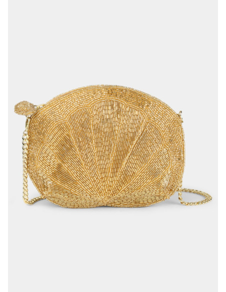 OLIVIA DAR VENUS SLING BAG GOLD