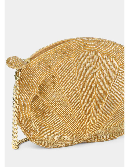 OLIVIA DAR VENUS SLING BAG GOLD
