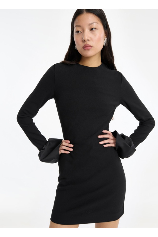 ROTATE VESTIDO FRILL SLEEVED MINI
