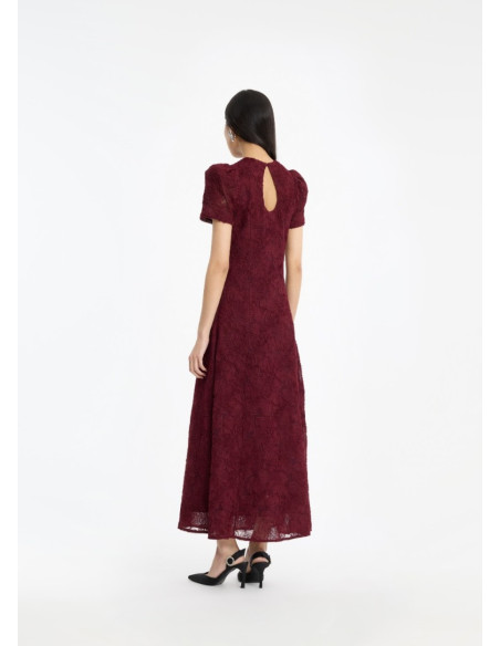 ROTATE VESTIDO FLOWER FLARED