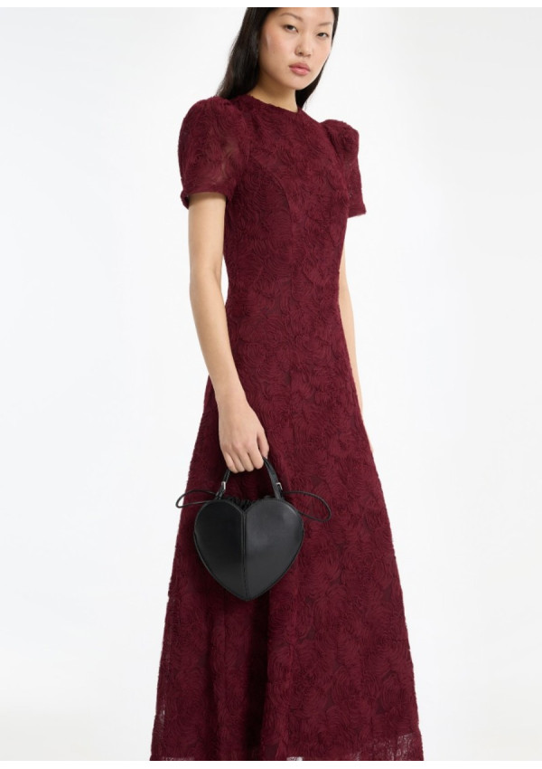 ROTATE VESTIDO FLOWER FLARED