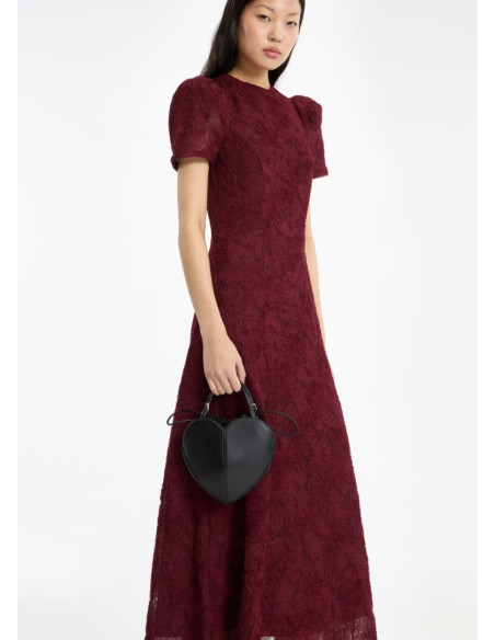 ROTATE VESTIDO FLOWER FLARED