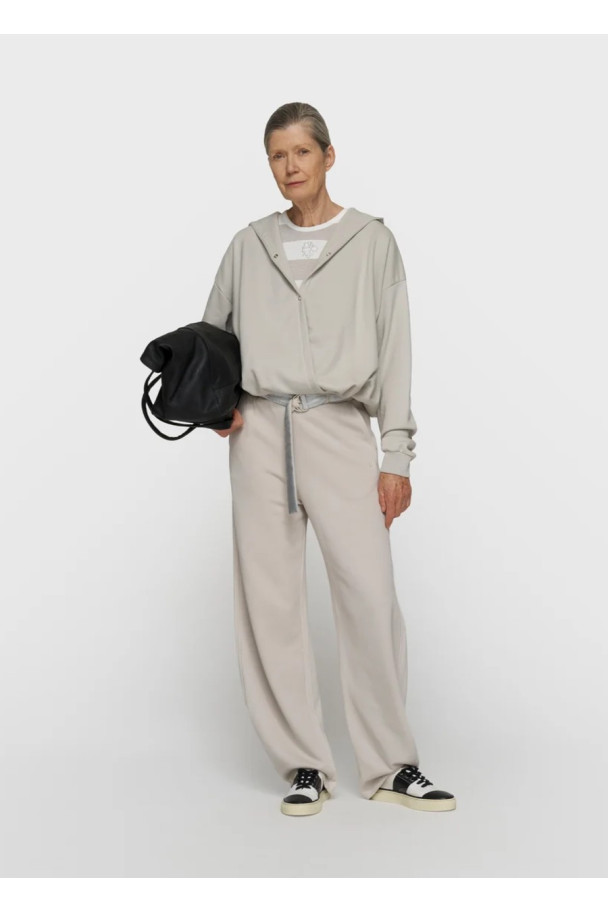 10 DAYS PANTALON BANANA FLEECE STONE