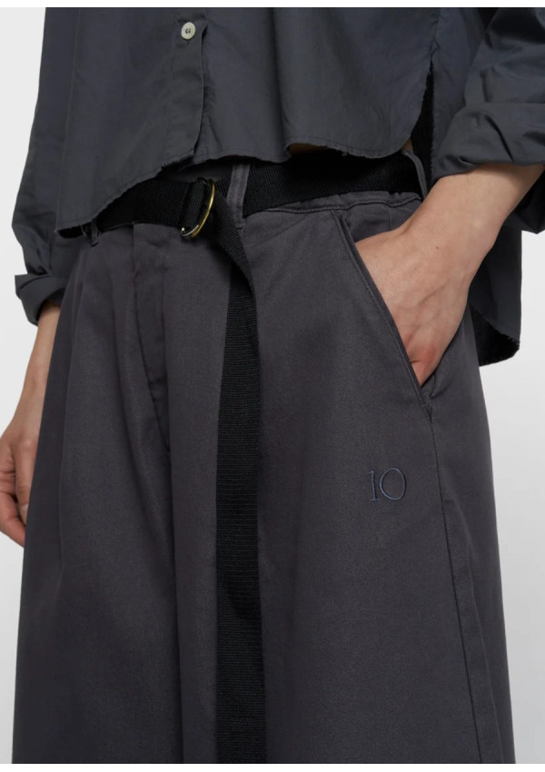 10 DAYS PANTALON WIDE JOG TWILL