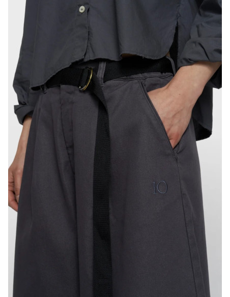 10 DAYS PANTALON WIDE JOG TWILL