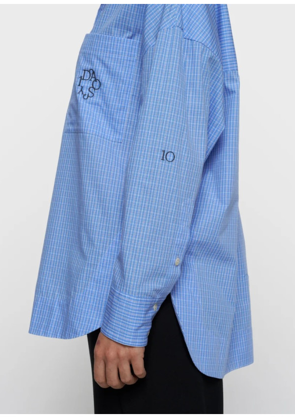 10 DAYS CAMISA LONG SLEEVE CHECK