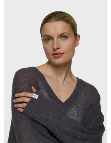 10 DAYS JERSEY THIN V-NECK KNIT