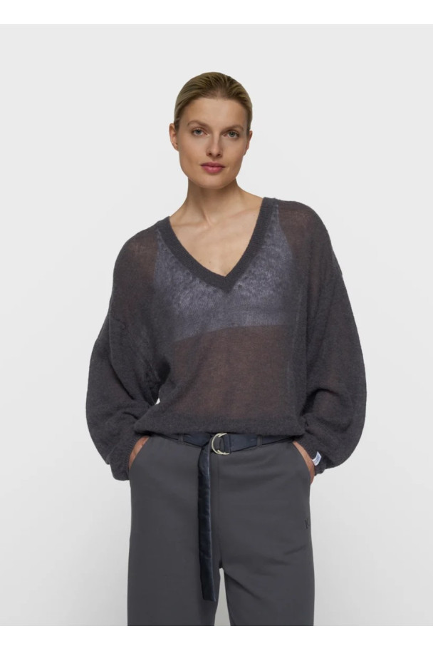 10 DAYS JERSEY THIN V-NECK KNIT