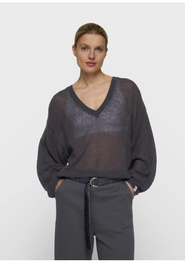 10 DAYS JERSEY THIN V-NECK KNIT