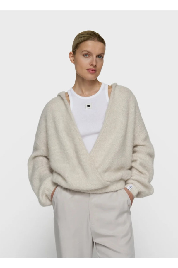 10 DAYS JERSEY HOODED KNIT LUREX