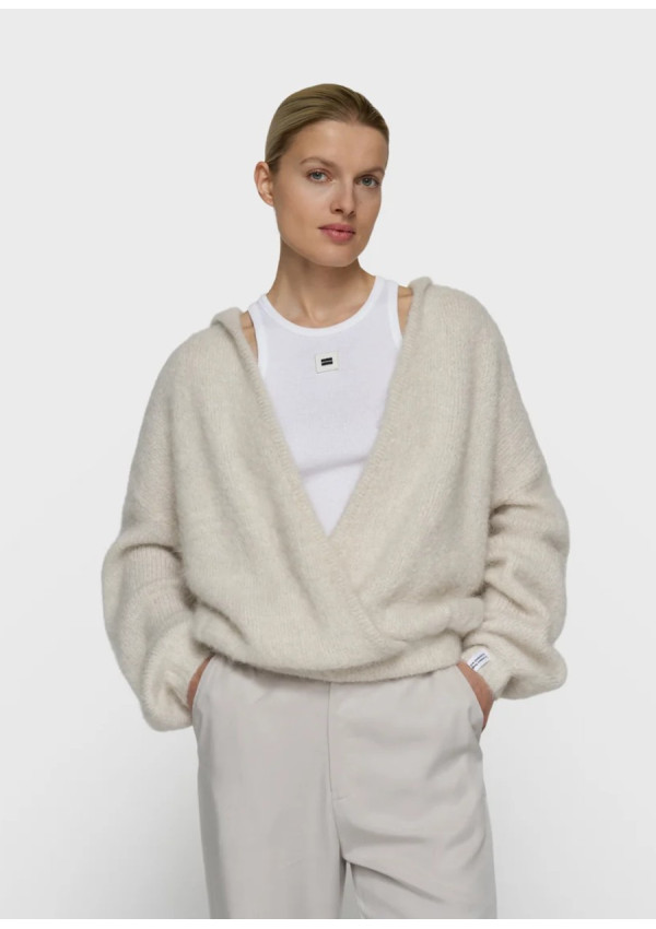 10 DAYS JERSEY HOODED KNIT LUREX