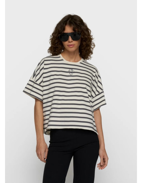 10 DAYS CAMISETA WIDE STRIPES