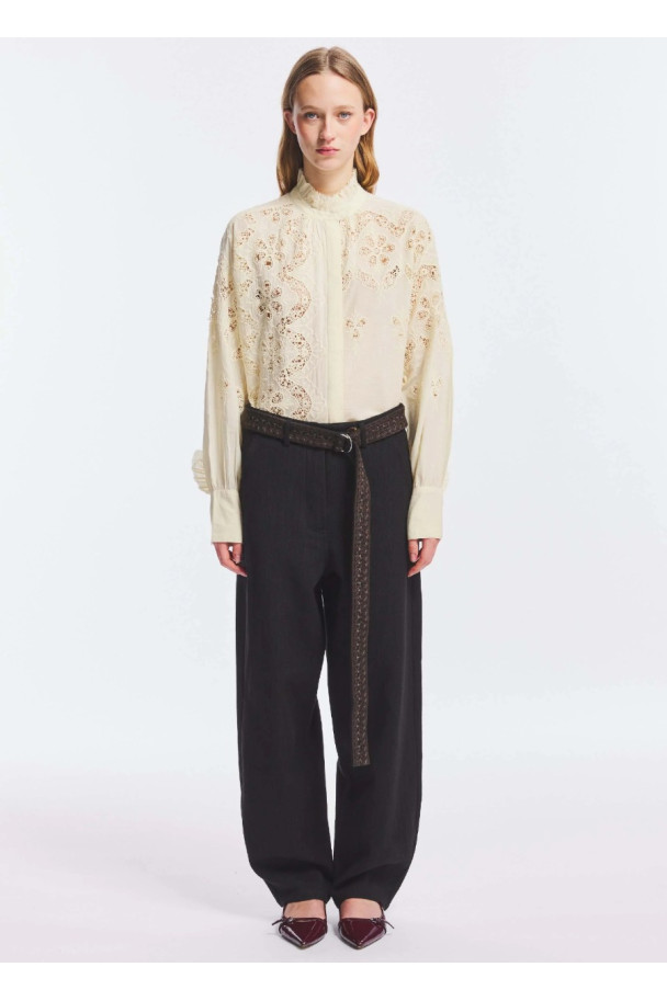 ANTIK BATIK BLUSA ALBERTINE CREMA