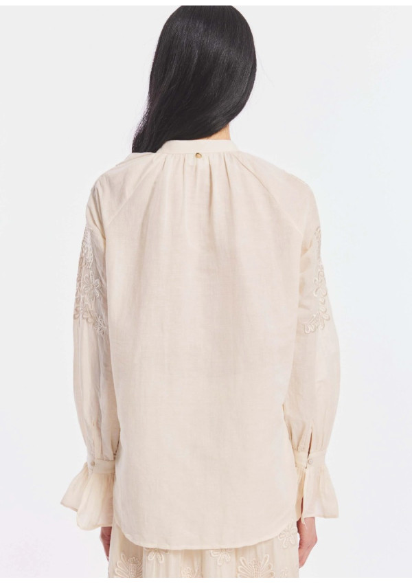 ANTIK BATIK BLUSA MARTA CREMA