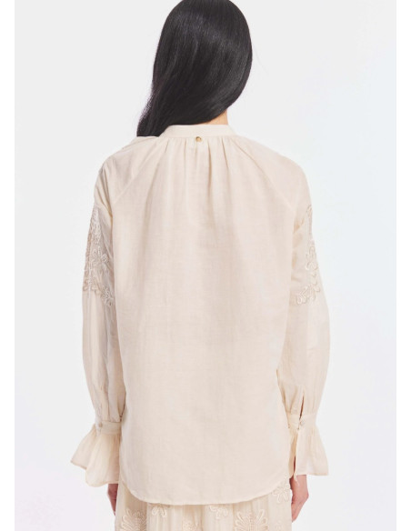 ANTIK BATIK BLUSA MARTA CREMA