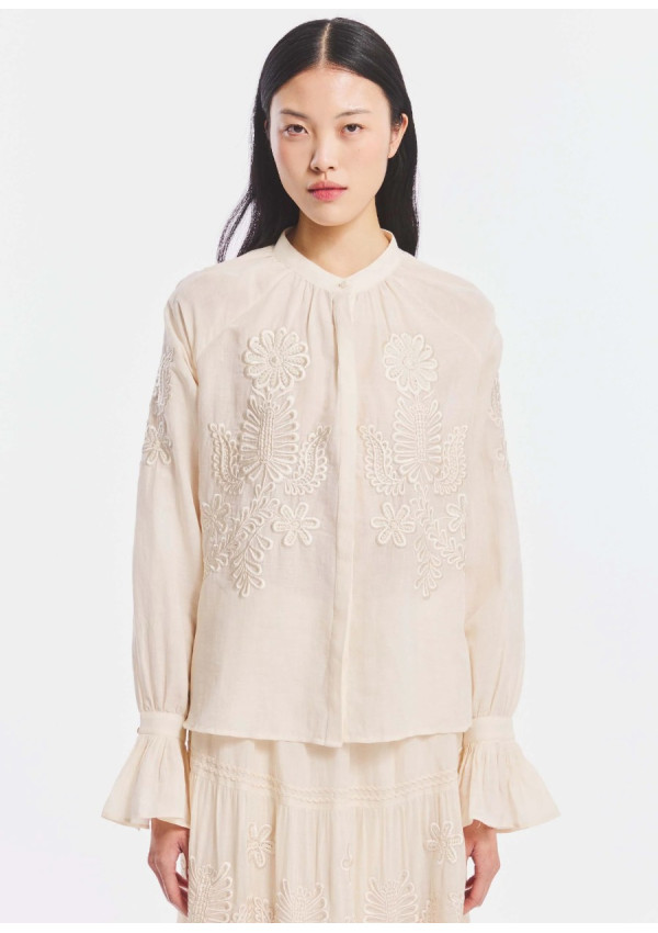 ANTIK BATIK BLUSA MARTA CREMA