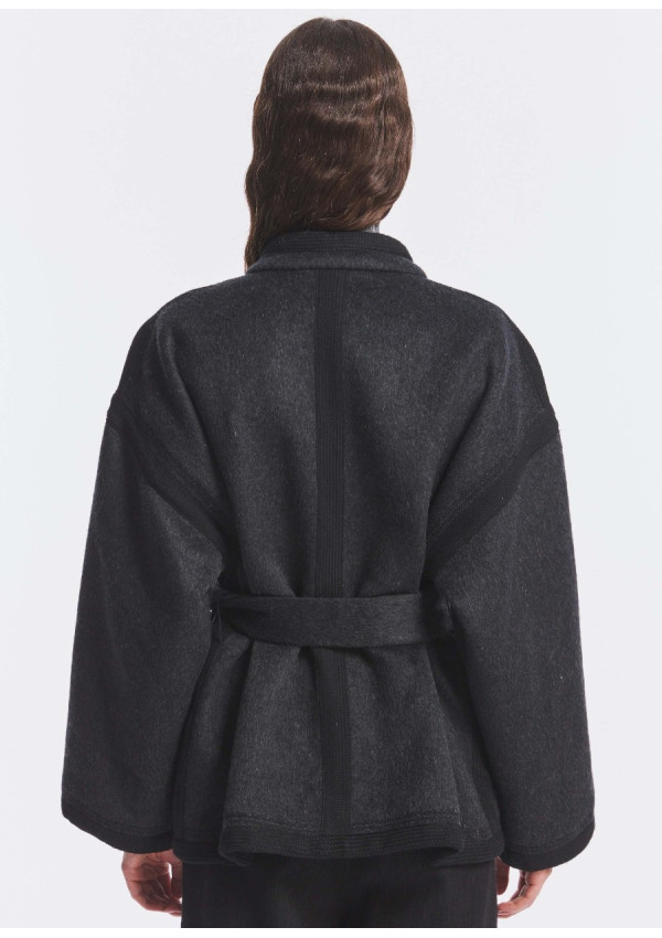 ANTIK BATIK KIMONO WILLOW GRIS