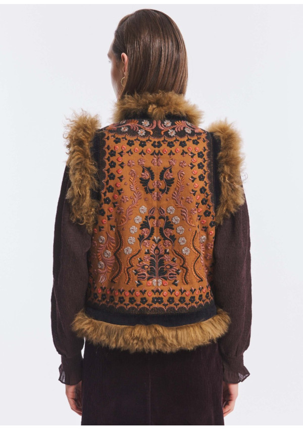ANTIK BATIK CHALECO IVAN CAMEL