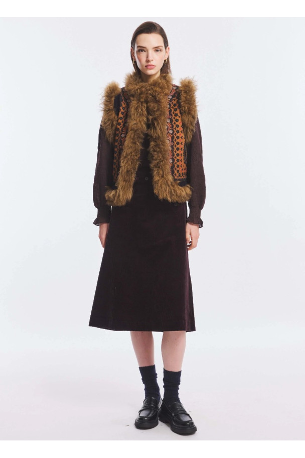 ANTIK BATIK CHALECO IVAN CAMEL