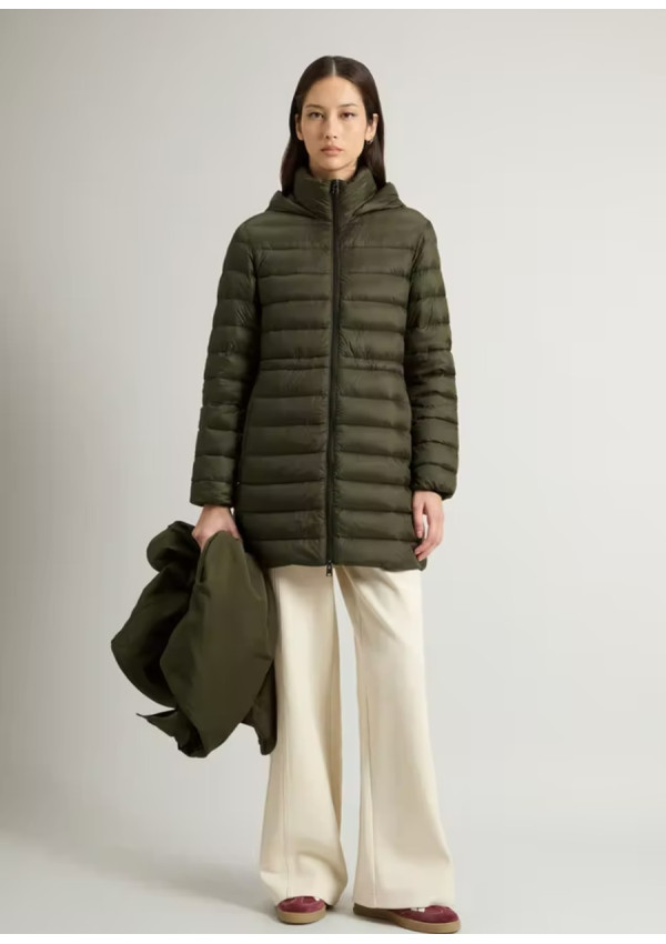 WOOLRICH PARKA AUTHENTIC DARK GREEN