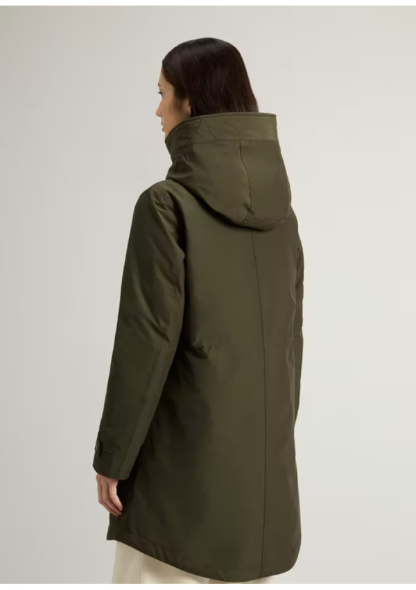 WOOLRICH PARKA AUTHENTIC DARK GREEN