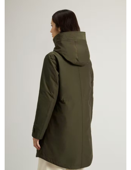 WOOLRICH PARKA AUTHENTIC DARK GREEN