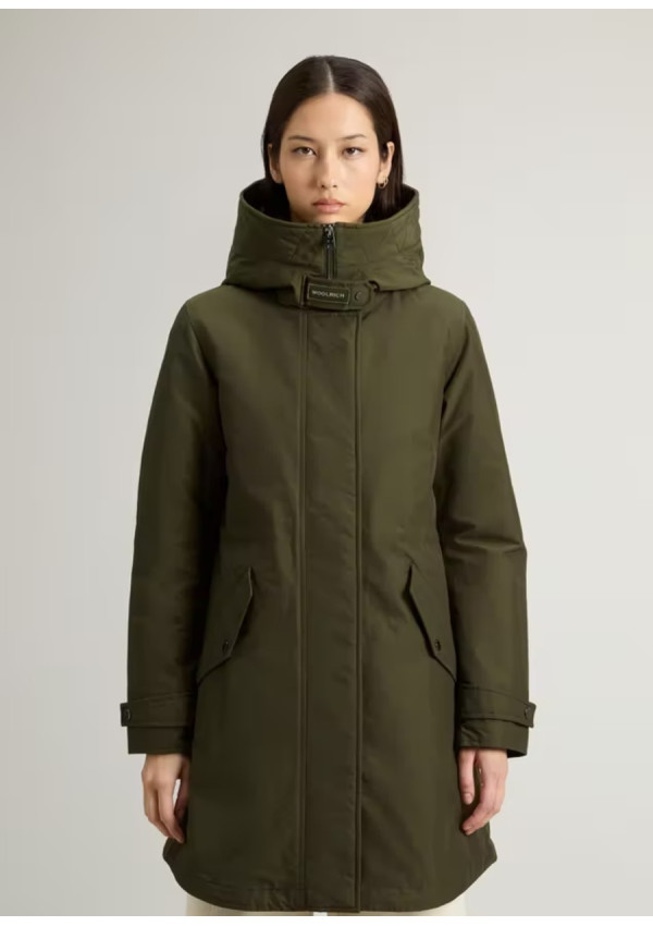 WOOLRICH PARKA AUTHENTIC DARK GREEN