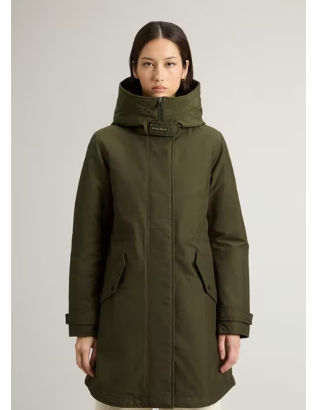 WOOLRICH PARKA AUTHENTIC DARK GREEN
