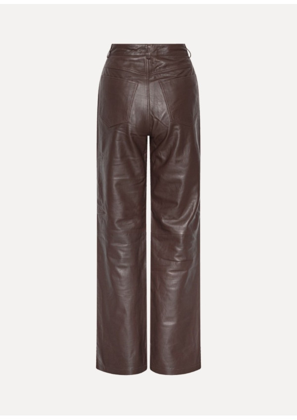ROTATE PANTALON STRAIGHT LEATHER