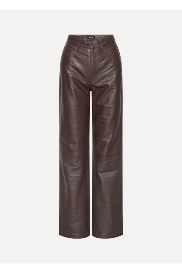 ROTATE PANTALON STRAIGHT LEATHER