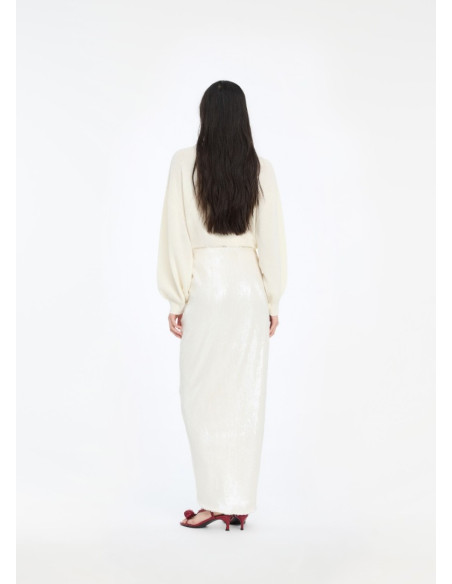 ROTATE FALDA SEQUINS KNOT