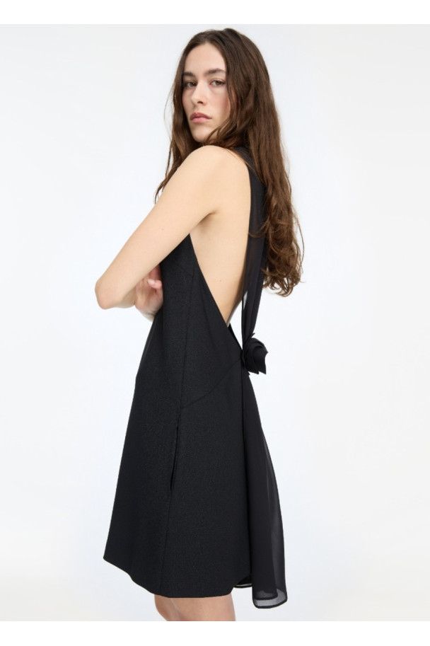 ROTATE VESTIDO CREPE MINI A-LINE