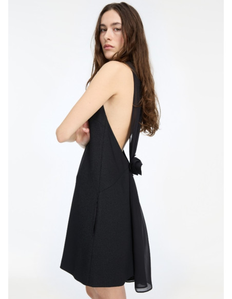 ROTATE VESTIDO CREPE MINI A-LINE