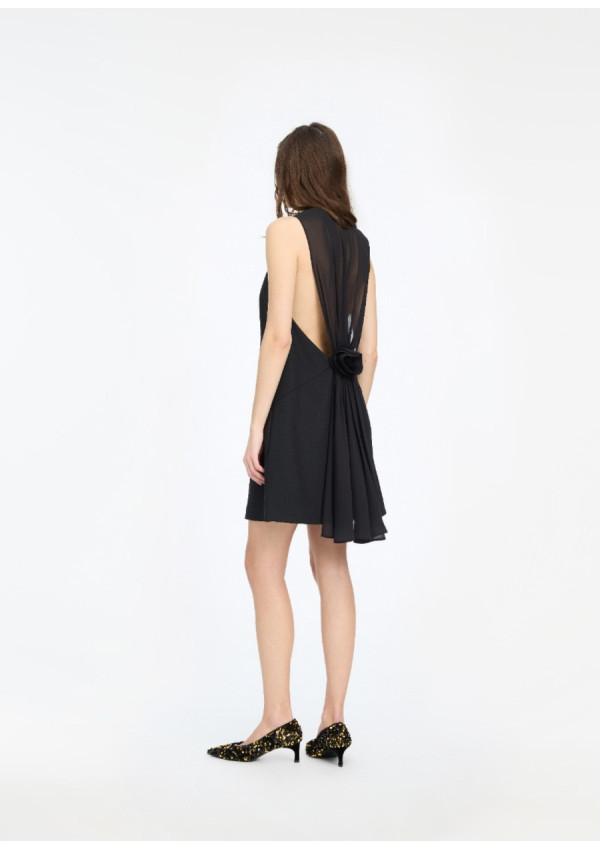 ROTATE VESTIDO CREPE MINI A-LINE