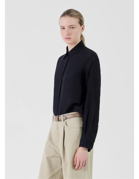 MASSCOB CAMISA NINA NEGRA