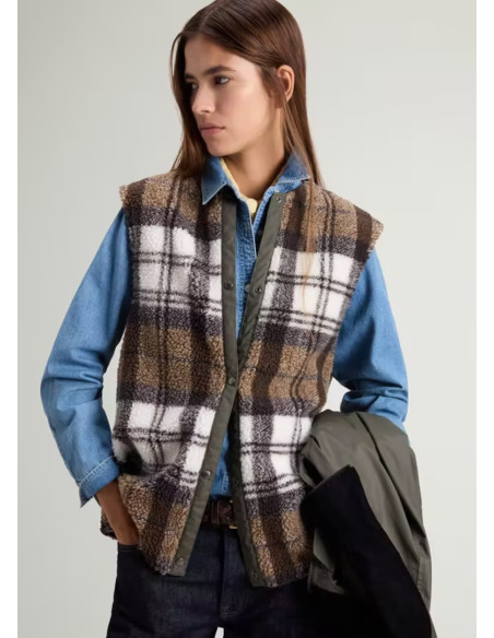 WOOLRICH ABRIGO WAXED DARK GREEN