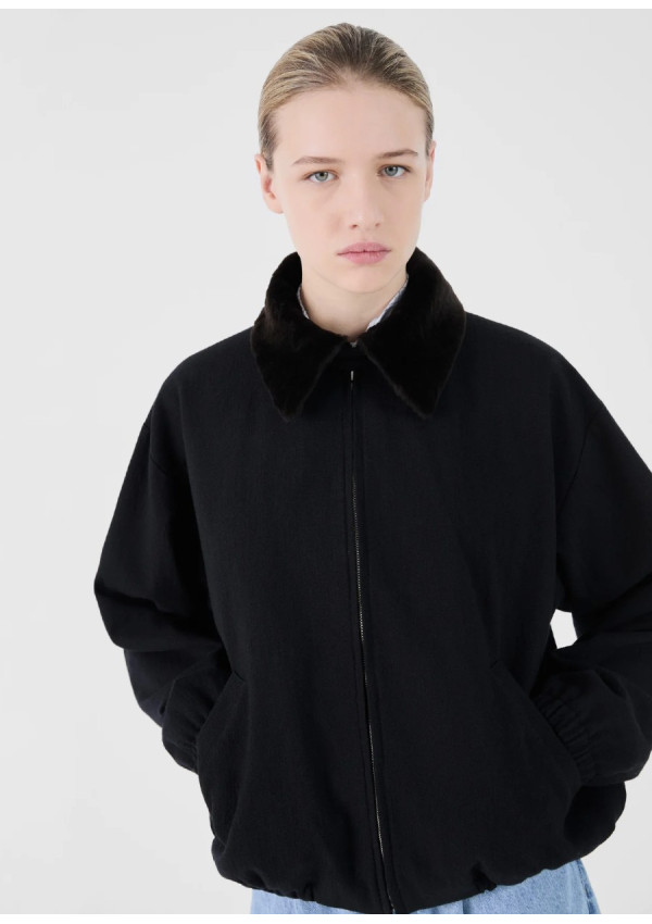 MASSCOB CHAQUETA CELIA NEGRA